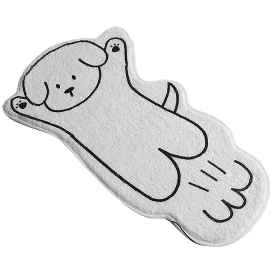 Bathroom mat, Bathroom mat, Fall bathroom mat, fluffy, non-slip, Please cuddle Puppy 40*60