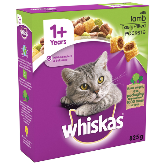 Whiskas 1+ Lamb - 4.125kg
