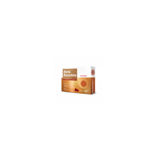 Beta Karoten Plus Beta carotene and witamin A & E Zdrowa Skóra COLFARM OLIMP