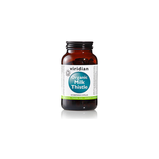 Viridian Organic Milk Thistle 400mg 150 Veg caps