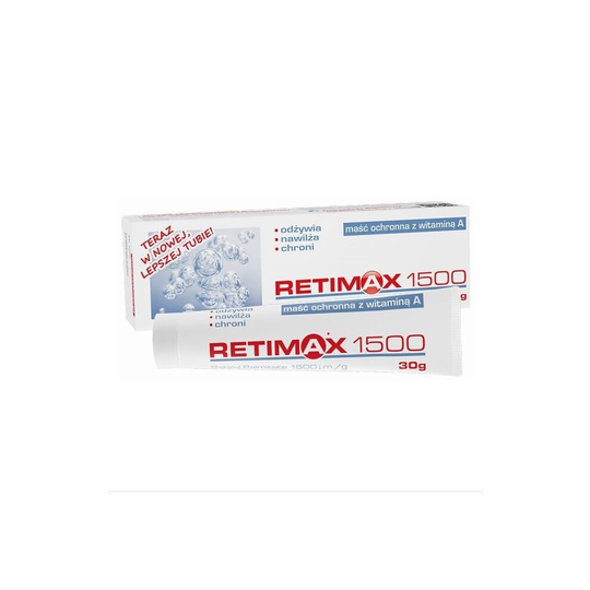 RETIMAX 1500 Vitamin A, Retinol, Protective Ointment, Anti-Ageing 30g