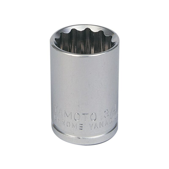 3/4' a/f Socket 1/2' Square Drive - Yamoto