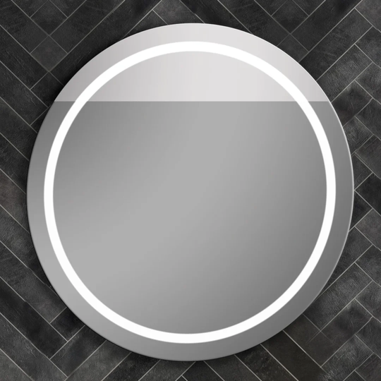 Beufort Round Lighted Wall Mounted Mirror