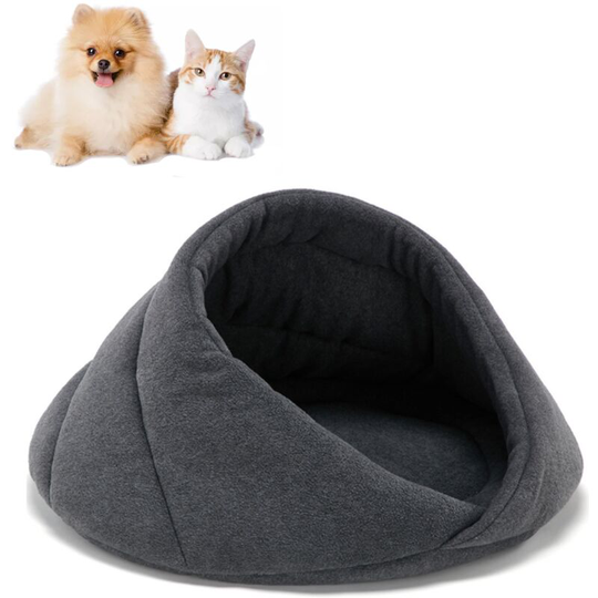 Littery for Cat Litter for Fleece Cat Dark Gray Channel Mat xs