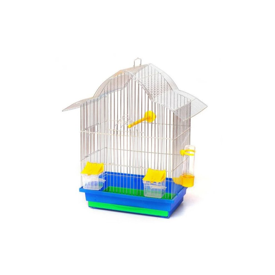 (Gold) Malva Bird Cage for Canaries, Amadins & Parrots