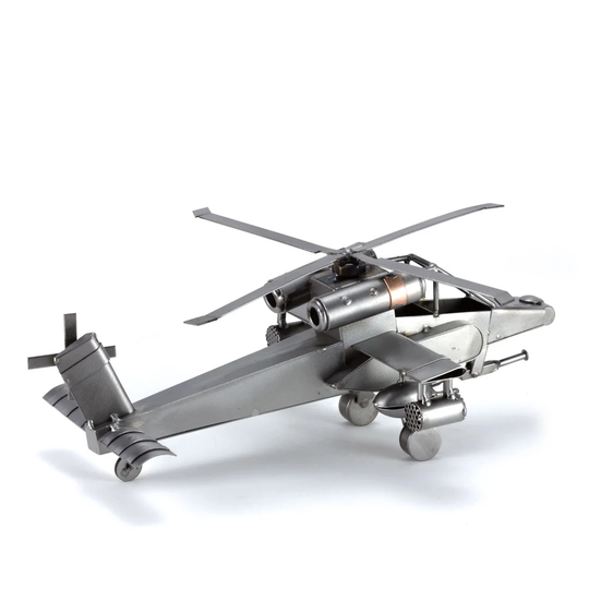 Apache Combat Helicopter Screw Man Pinkston