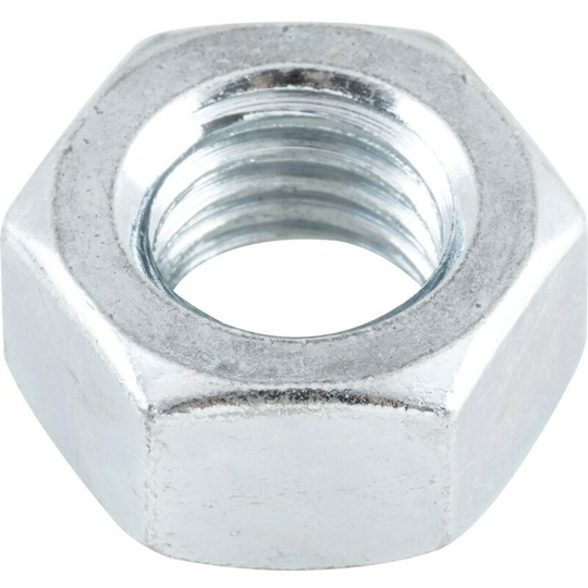 Qualfast - M12 Steel Hex Full Nut bzp- you get 25