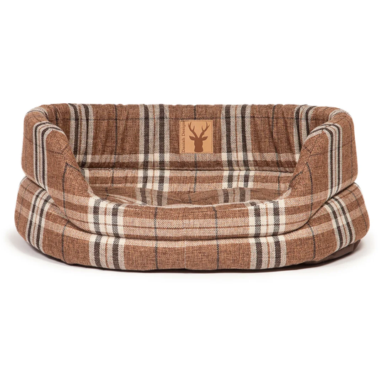 Newton Truffle Slumber Pet Bed in Brown