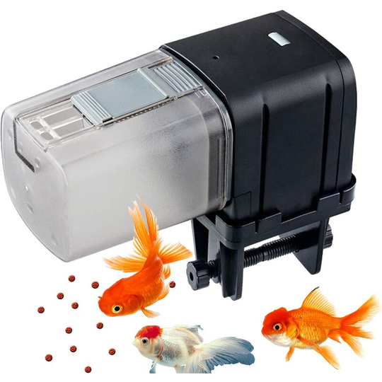 Automatic Aquarium Feeder / Fish Feeder, Adjustable Multifunctional Digital Fish Feeder Timer, 175ml Capacity Dksfjkl