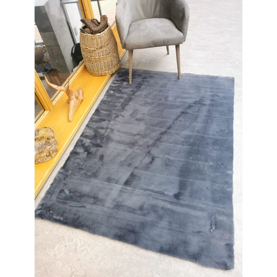 Ottilie XS Shaggy Dark Grey Rug