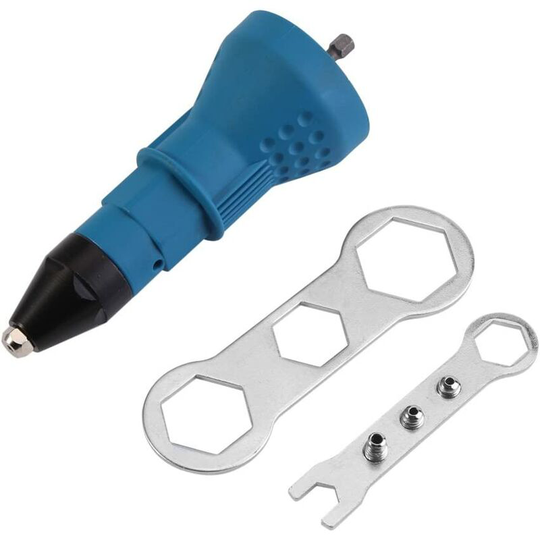 Professional Rivet Gun for Cordless Drill Riveter Electric Rivet Nut Gun Riveting Tool Cordless Riveting Drill Adaptor Insert Nut Tool