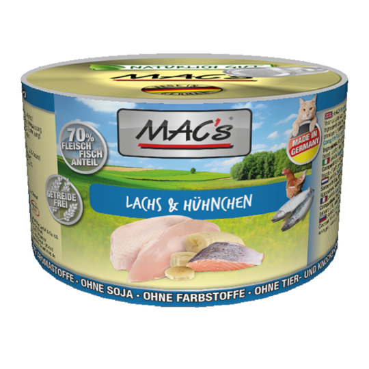 MAC's Cat 6 x 200g - Salmon & Chicken