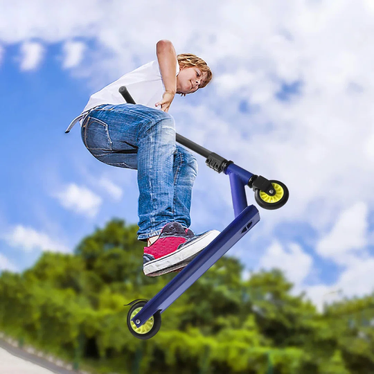 Pro Stunt Scooter - Kick Scooter With Abec 7 Ball Bearings,cnc 6061-t6 Aluminum Fork - Intermediate And Beginner Freestyle Tricks Scooters For Kids 8
