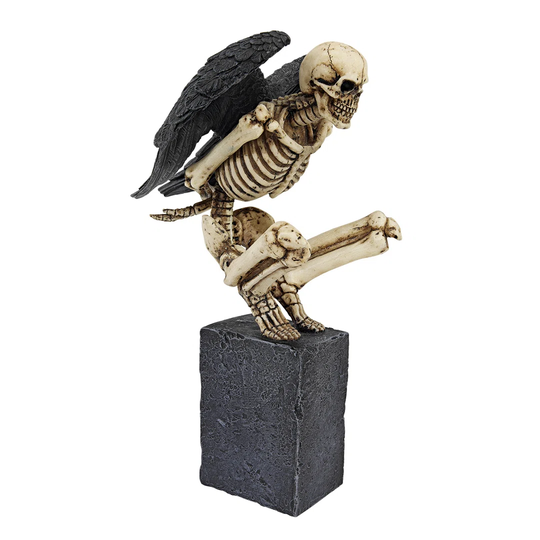 Twilight Roost Winged Skeleton Figurine