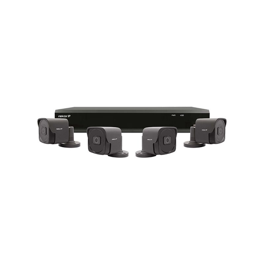 4CH ip 1TB 2MP 4 Grey Bullet Camera Kit - ESP