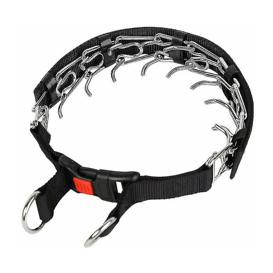 FVO - Dog Paw Training Collar, Dog Choke with Comfort Tips and Quick Release Buckle for Small and Medium Large Dogs, 2.5mm*35cm