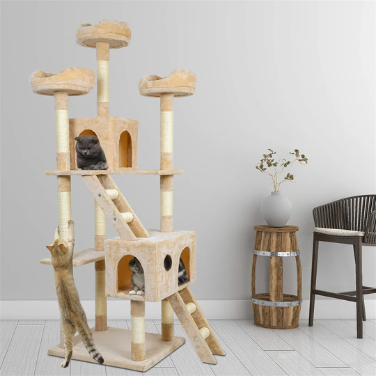 186cm Burkeville Cat Tree
