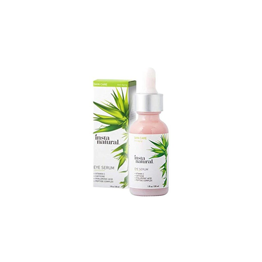 Eye Serum for Dark Circles & Puffiness - Reduces Bags, Wrinkles, Fine Lines, Sagging Skin & Puffy Eyes - With Vitamin C, Caffeine, Plant Stem Cells, A