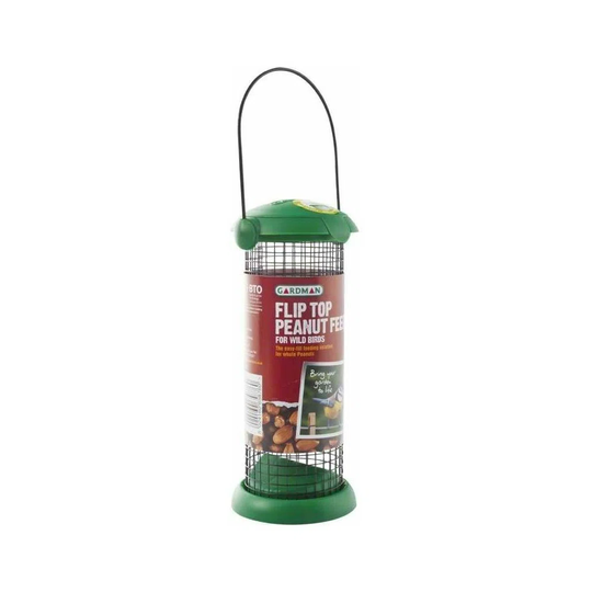 Fliptop Peanut Seed Tube Bird Feeder