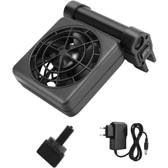 Betterlifegb - Ventilateur d'aquarium, Refroidisseur d'aquarium, Aquarium réglable pour Aquarium(European regulations)