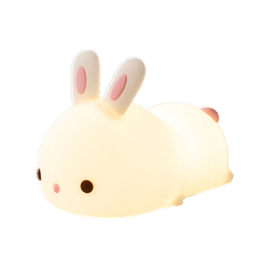 Echoo - Kids Night Light Baby Night Light Rechargeable Kids Night Light Touch Rabbit led Baby Night Light Wearable Silicone Night Light Girl Boy