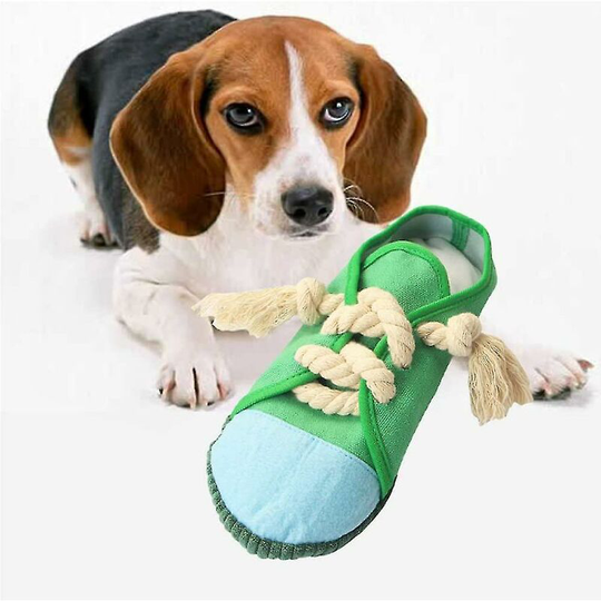 Puppy toys, chew toys Shoe chew toys Puppy toys Random colors for puppies,green