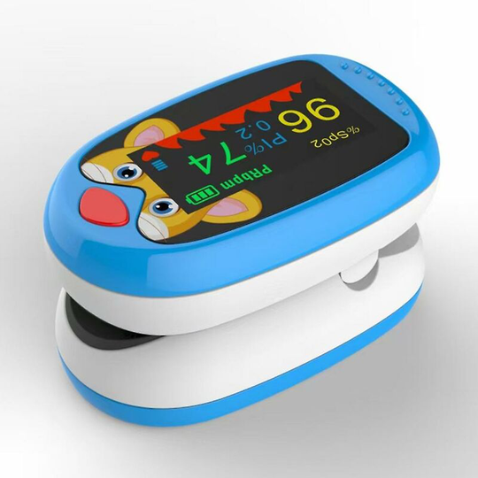 Thsinde children's Oximeter Finger Clip Blood Oxygen Saturation Detection Pulse Heart Rate Monitor