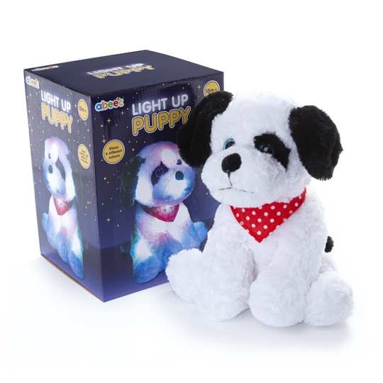 Light Up Plush Dog
