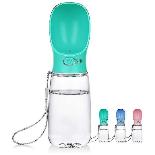 350-550mldog Water Bottle For Walking Leak Proof Pet Water Dispenser For Outdoor, Travel, Hiking GREEN-550ML ssxjv