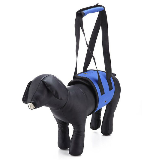 Dog Sling for Hind Legs Helps Senior Dogs with Reduced Mobility, Support Dog Lifting Harness, Dog Lift for Arthritis blue s