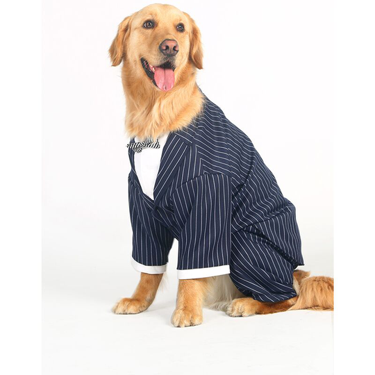 Dog Suits and Bandana Suits, Dog Tuxedo Wedding Party Suits, Dog Prince Wedding Bow Tie Shirts Formal Dog Weeding Suits(4XL)