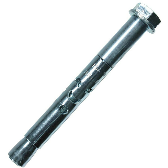 10 x 85mm fsl Sleeve Anchor - Pack of 25 - Silver - Fischer