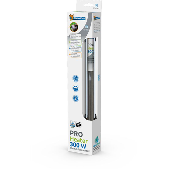 Superfish - Pro Heater 300W for Aquariums sized 125-200L (35cm)