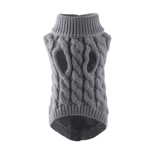 Soekavia - Dog Sweater Coat Knitwear Sweater Vest Winter Comfortable Puppy Clothes for Small Medium Large Dogs (Medium)