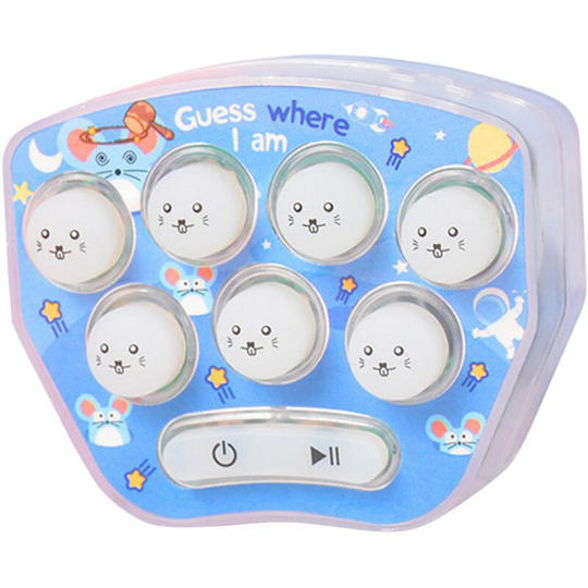 Hamster Fidget Squeeze Toy Simpl Dimple Cartoon Hamster Trumpet Palm Hamster Beat Machine Mini Game Machine Antistress Gift
