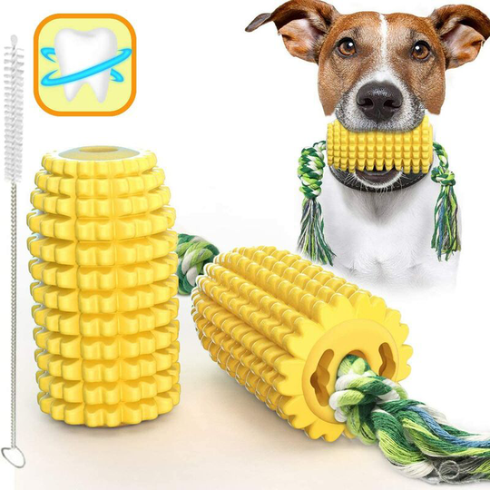 Dog Toy, Puppy Toy, Wheat Durable Rubber Chew Toy for Small Medium Large Dogs