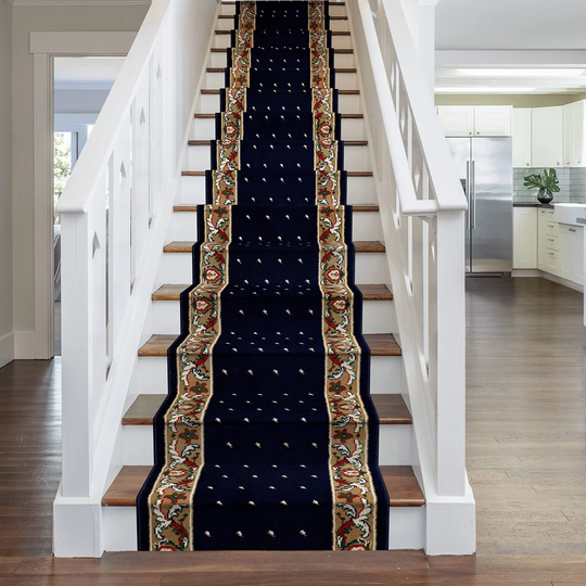 Alsafi Tufted Blue/Brown Rug