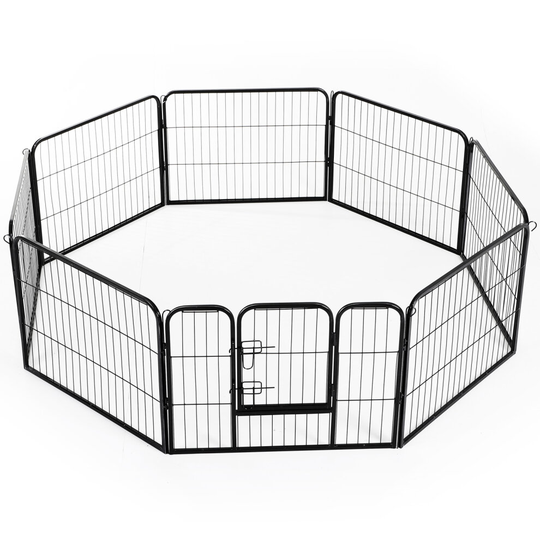 PawHut Pet Cage Guinea Dog Pig Puppy Playpen Play House Steel Hutch