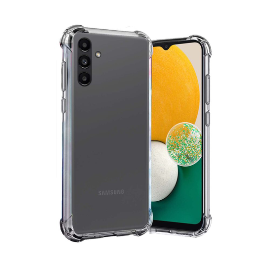 (Clear) Case For Samsung Galaxy A13 5G Silicone Gel Phone Cover