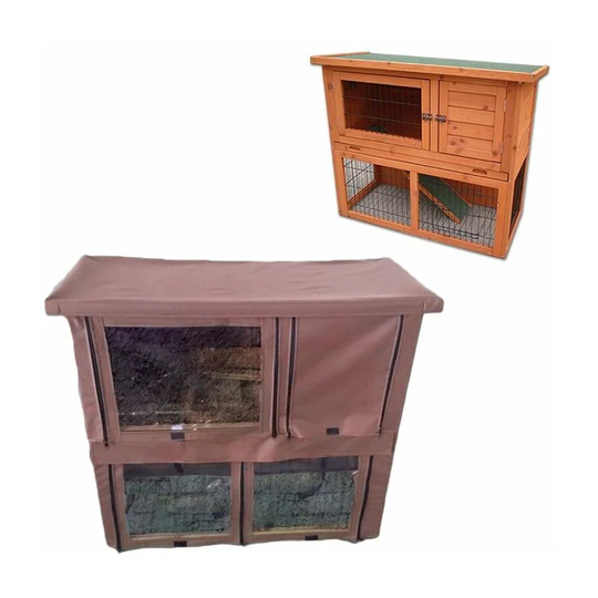 KCT - Monza Rabbit Hutch With Run + Cover