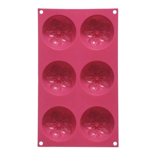 Widener 6 Cup Non-Stick Flower Hot Cake Mould