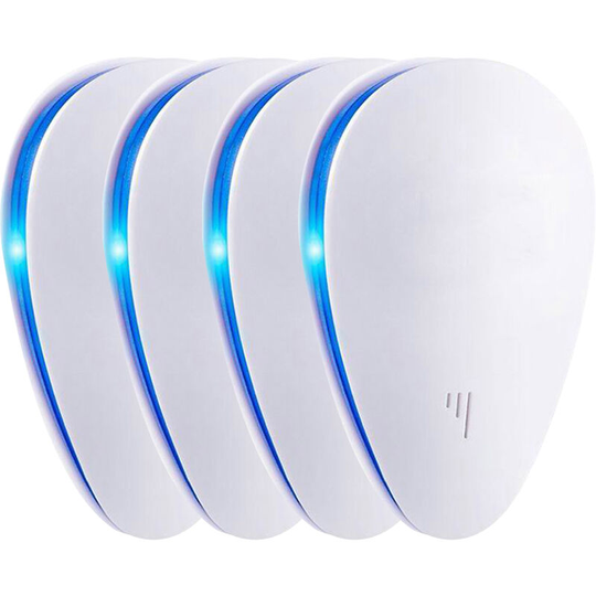 Ultrasonic Pest Repeller Plug Electric Pest Control - Professional Home Repellent - For Fleas, Mosquitos, Bed Bugs, Cockroach, Rats, Rodents, Type 3