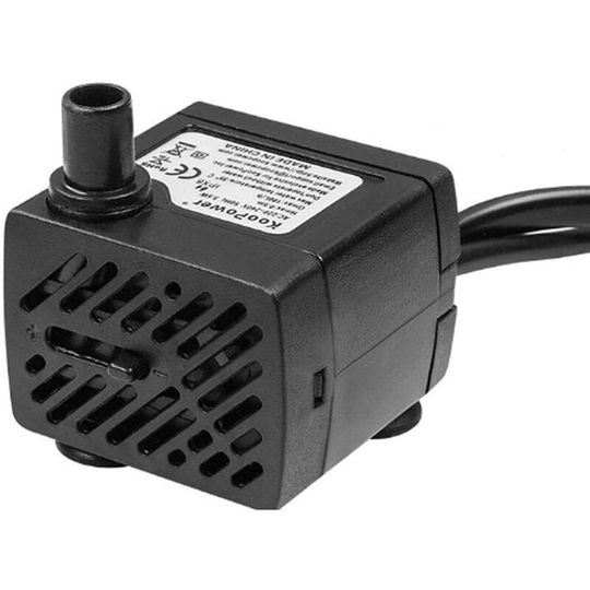Modou - 48GPH [180L/H] 3W Ultra Quiet Water Pump, Small Aquarium, Fish Pond, Turtle, Aquatic Animal, Sculpture, Garden, Moving Boat, Pond, Fountain,