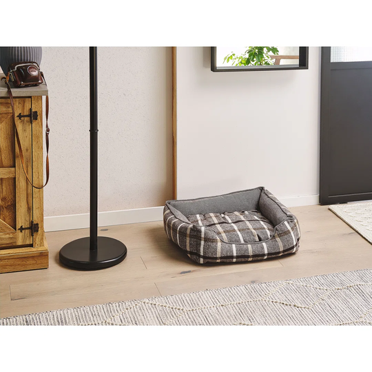 Edisto Bolster Cushion in Brown