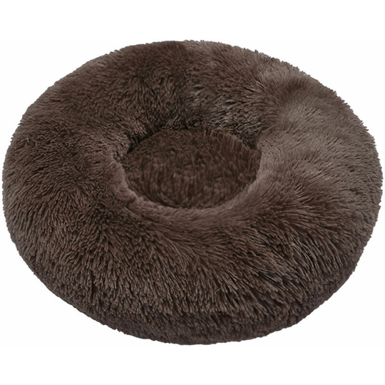 Cat House and Igloo Round Fluffy Plush Self-Warming Cat Bed Mat for Cat - Type 1