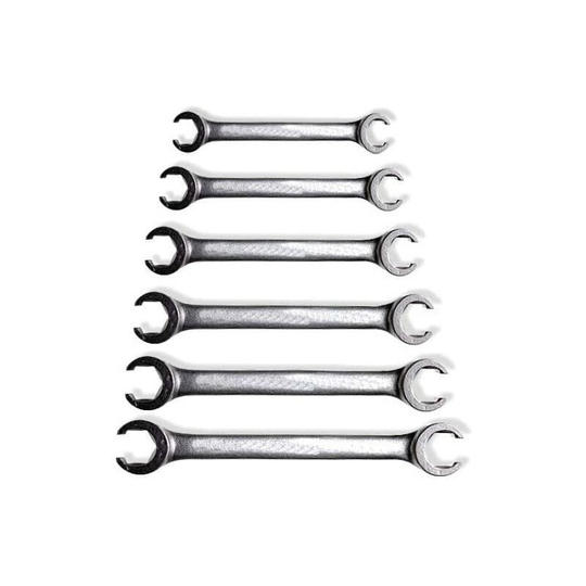 Kennedy - Metric Flare Nut Spanner Set, 6 - 22mm, Set of 6
