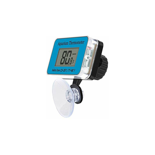 Digital Aquarium Thermometer with aquarium thermometer and suction cup for water temperature