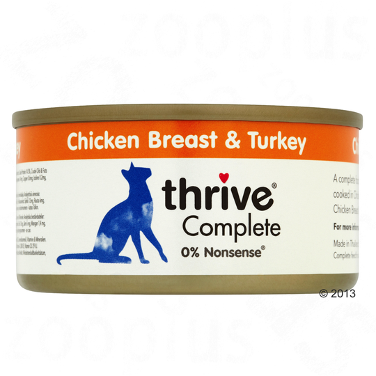 thrive Complete Adult - Chicken Breast & Turkey - 6 x 75g