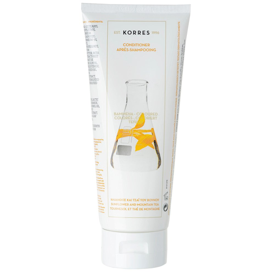 KORRES Conditioner Sunflower and Mountain Tea for Coloured Hair 200 ml
