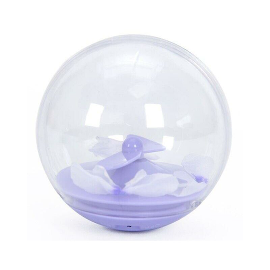 Father's Day Thsinde 1pc Electric Cat Butterfly Ball Innovative Pet Funny Toy fluttering Butterflies Cat Toys(purple)